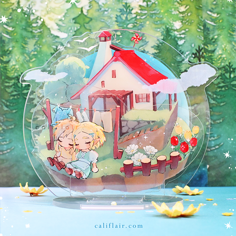 Hateno House Zelink Multipart Acrylic Stand
