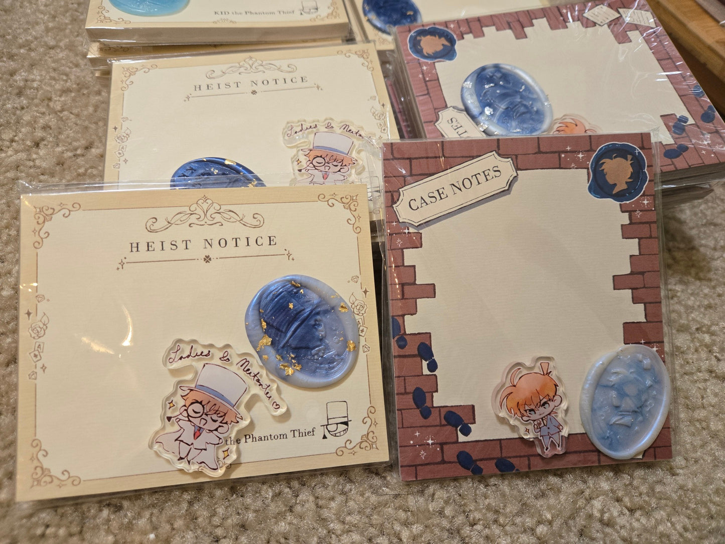 Detective & Thief Memo Pads