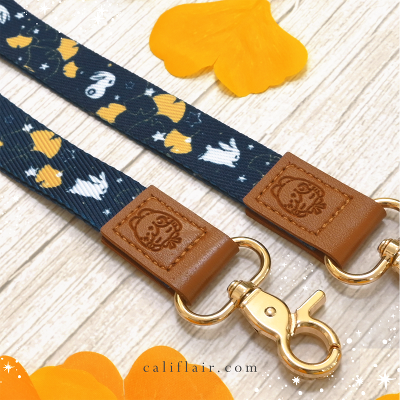 Ginkgo Bunny Short Lanyard