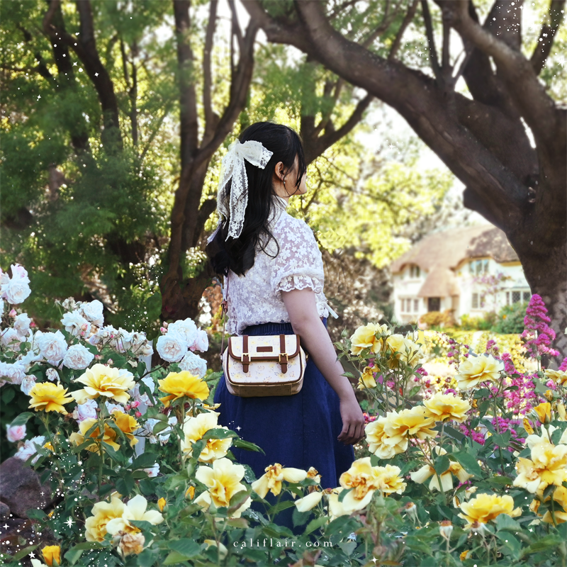 Daisy Kitty Crossbody Bag (Yellow)