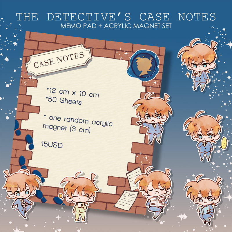 Detective & Thief Memo Pads