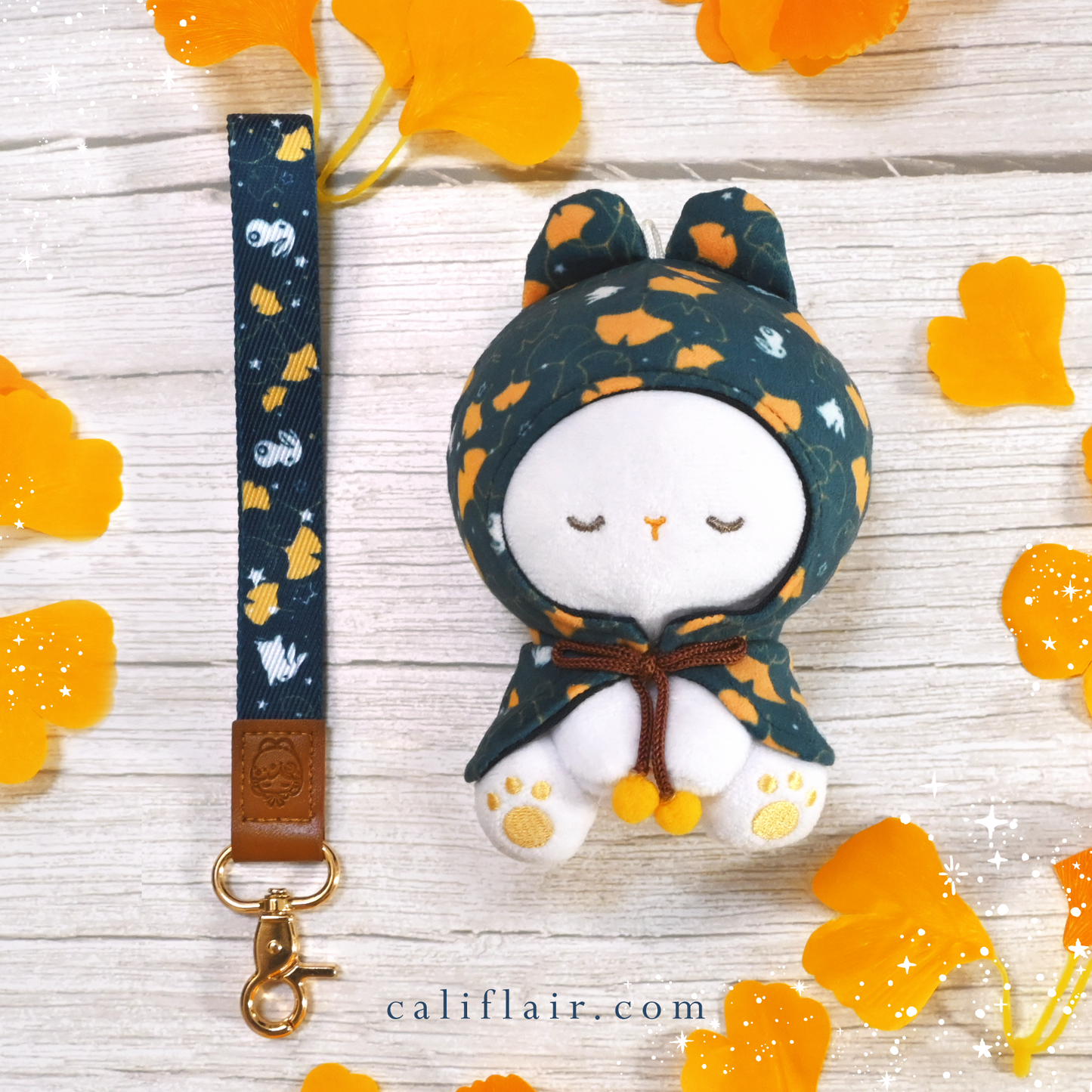 [SHIPS ~NOV/DEC 2025] Ginkgo Bunny Plush Keychain
