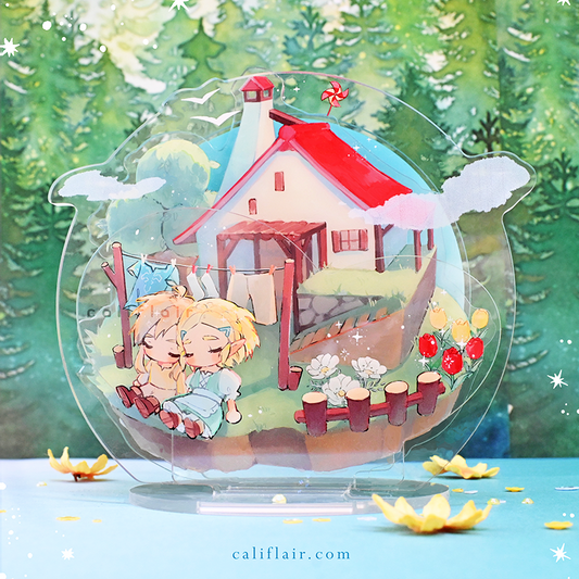 Hateno House Zelink Multipart Acrylic Stand
