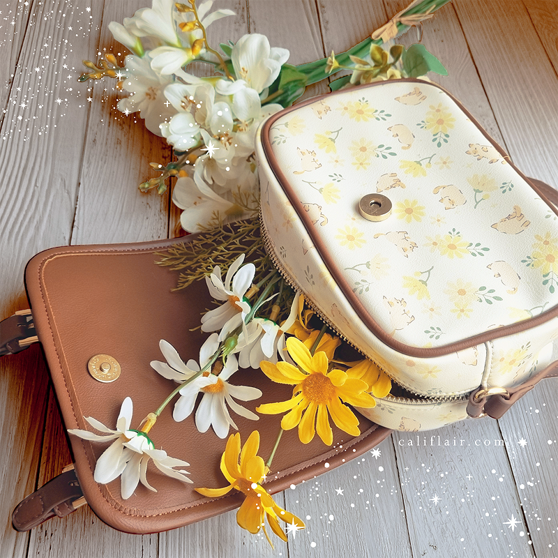 Daisy Kitty Crossbody Bag (Yellow)