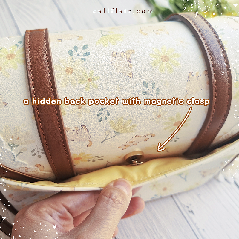 Daisy Kitty Crossbody Bag (Yellow)