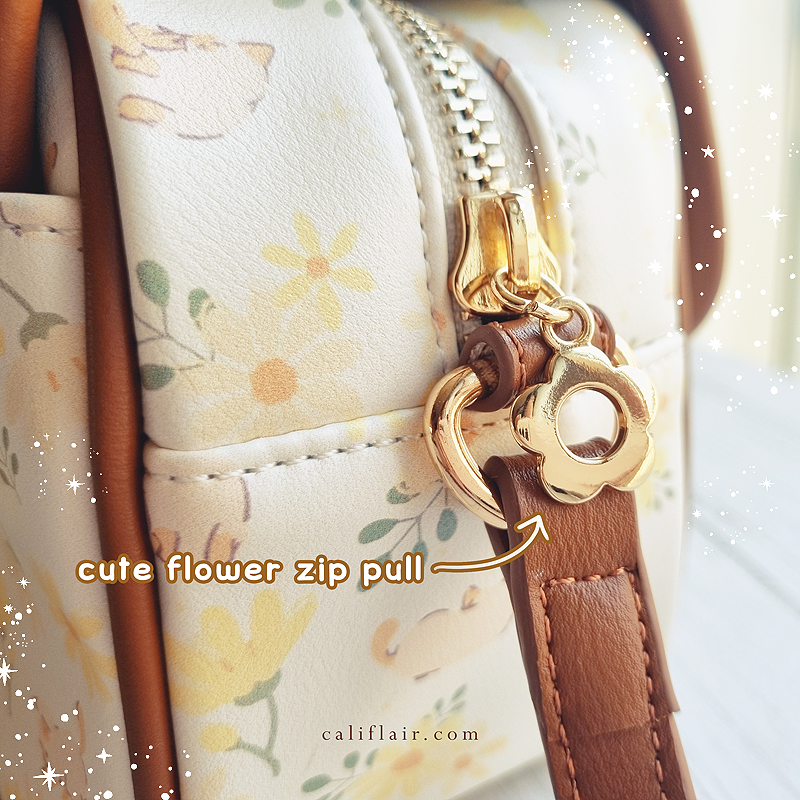 Daisy Kitty Crossbody Bag (Yellow)