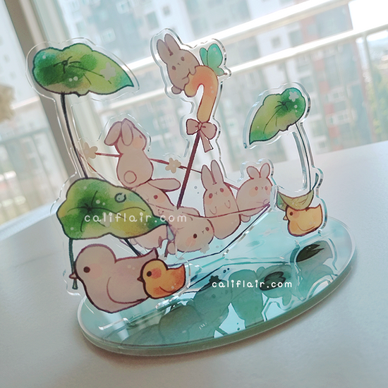 Summer Day Multipart Acrylic Stand