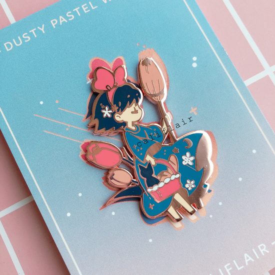 Dusty Pastel Kiki Pin