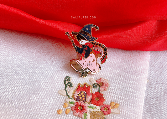 Hanbok Fantasy Girl Pins [Witch Edition]
