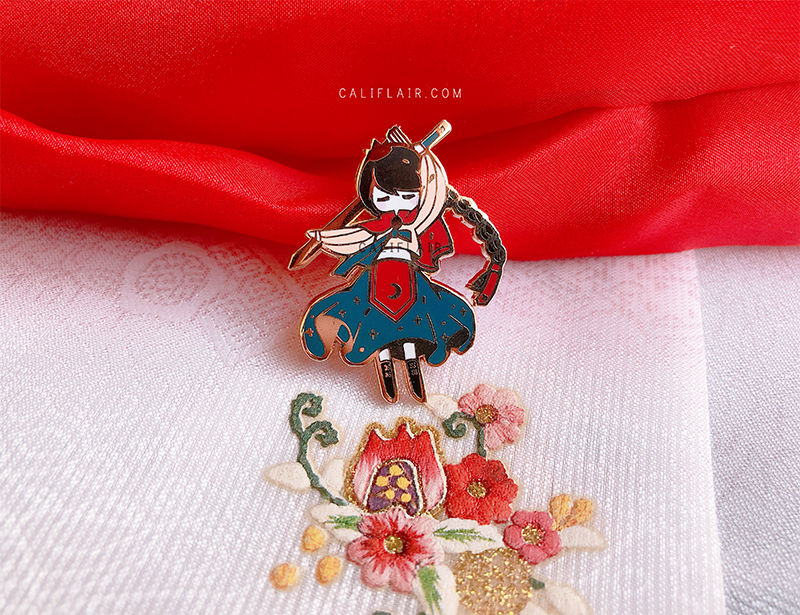 Hanbok Fantasy Girl Pins [Knight Edition]