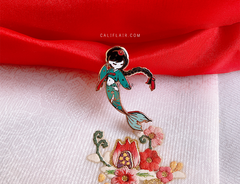 Hanbok Fantasy Girl Pins [Mermaid Edition]