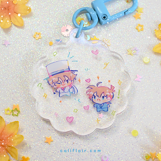 Kaishin Confetti Acrylic Charm