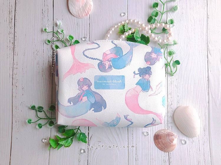 Mermaid Blush Pouch