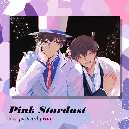 Kaishin: Pink Stardust | Postcard Print