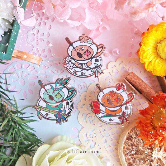 SereniTEA Mini Pin Collection