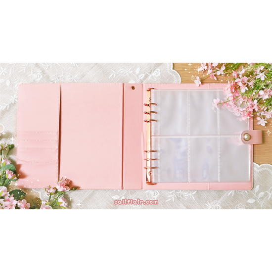 Strawberry Teacup Large Sticker Binder