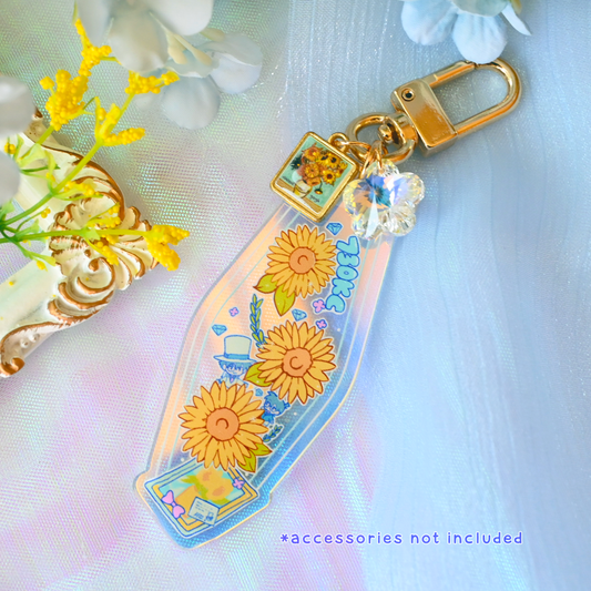 Holographic Sunflower KidCo Acrylic Charm